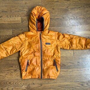 Patagonia Hi-Loft Down Sweater Hoodie Jacket - 4T